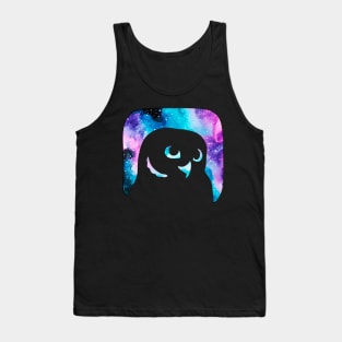 Cute Galaxy Owl Tank Top